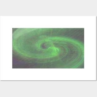 Space Time Vortex Posters and Art